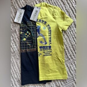 Marks & Spencer Kids T-Shirt Set - Yellow and Black